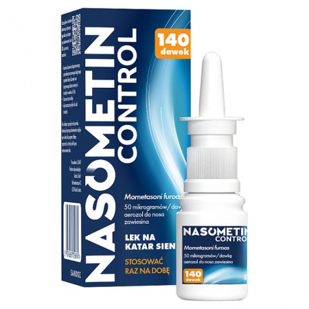 Nasometin Control aerozol do nosa, 140 dawek
