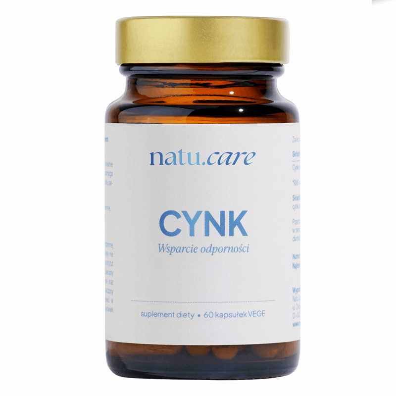 Natu.Care Cynk + Inulina kapsułki, 60 szt.