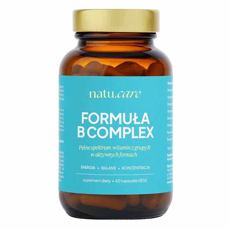 Natu.Care Formuła B-Complex kapsułki, 60 szt.