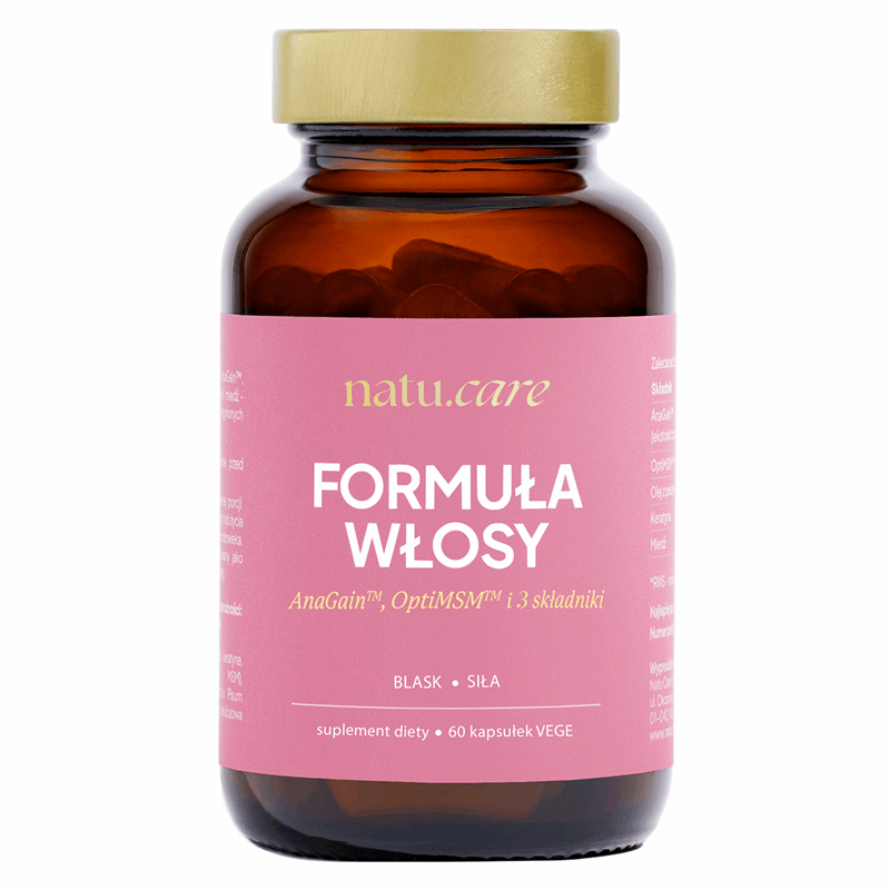 Natu.Care Formuła Włosy kapsułki, 60 szt.