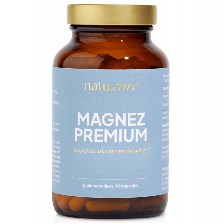 Natu.Care Magnez Premium + witamina B6 kapsułki, 90 szt.