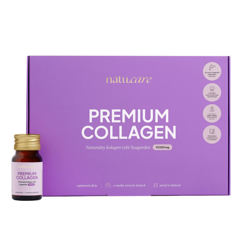 Natu.Care Premium Collagen 10 000 Shot 30 ml, 15 szt.