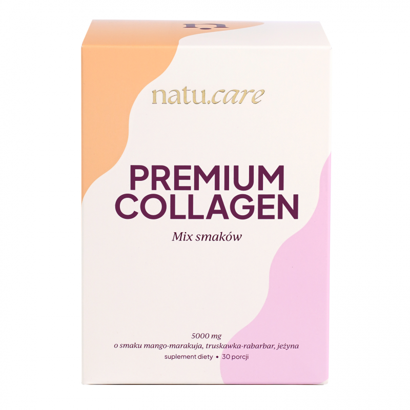 Natu.Care Premium Collagen 5 000 saszetki z kolagenem mix smaków, 30 szt.