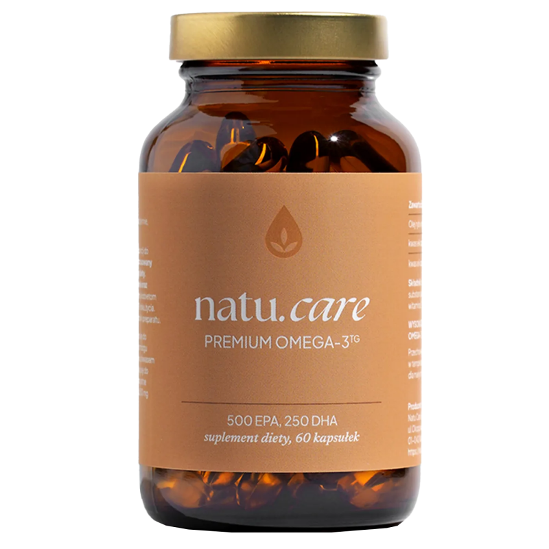 Natu.Care Premium Omega-3 TG kapsułki, 60 szt.