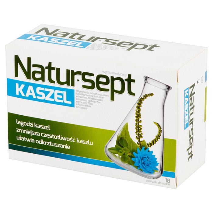 Natur-sept Kaszel 18 pastylek.