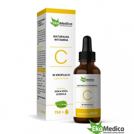Naturalna Witamina C krople 50 ml