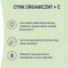 Naturell Cynk organiczny + C 100 tabletek