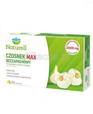 Naturell Czosnek MAX bezzapachowy 90 kapsułek