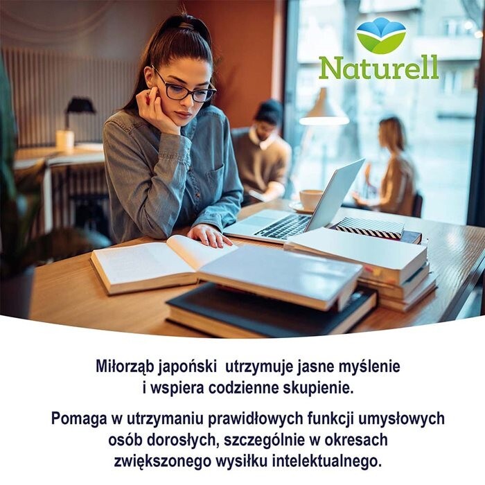 Naturell Ginkgo Intensive tabletki, 60 szt.