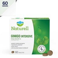 Naturell Ginkgo Intensive tabletki, 60 szt.