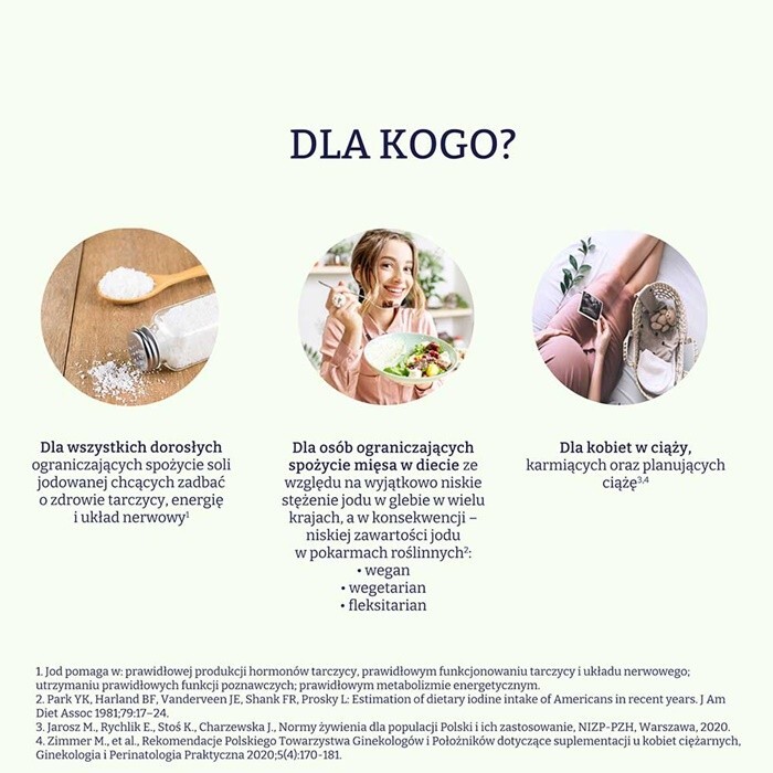 Naturell Jod kapsułki dla wegan, 100 szt.