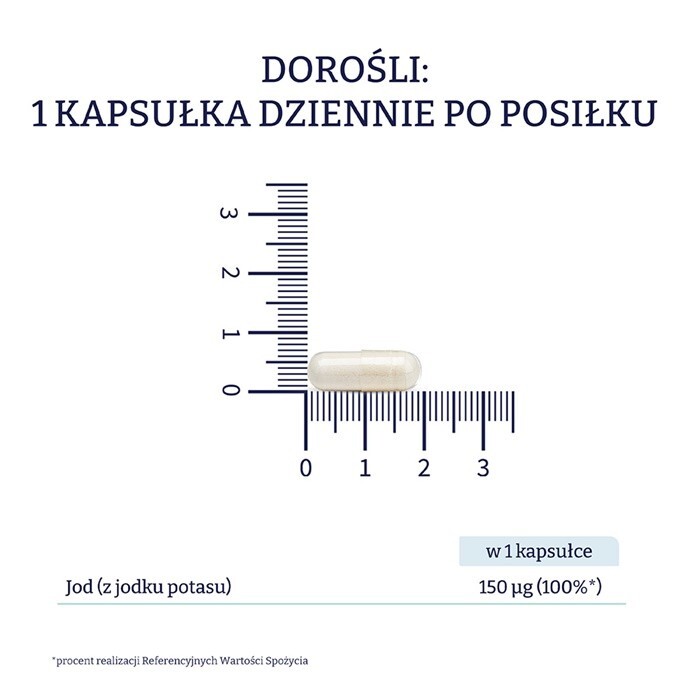 Naturell Jod kapsułki dla wegan, 100 szt.