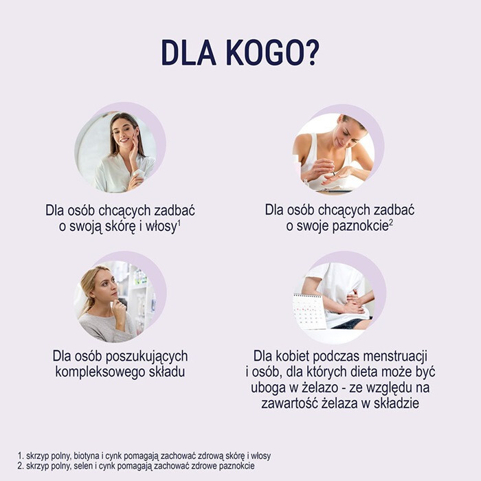 Naturell Kompleks Włosy Skóra Paznokcie w tabletkach, 120 szt.