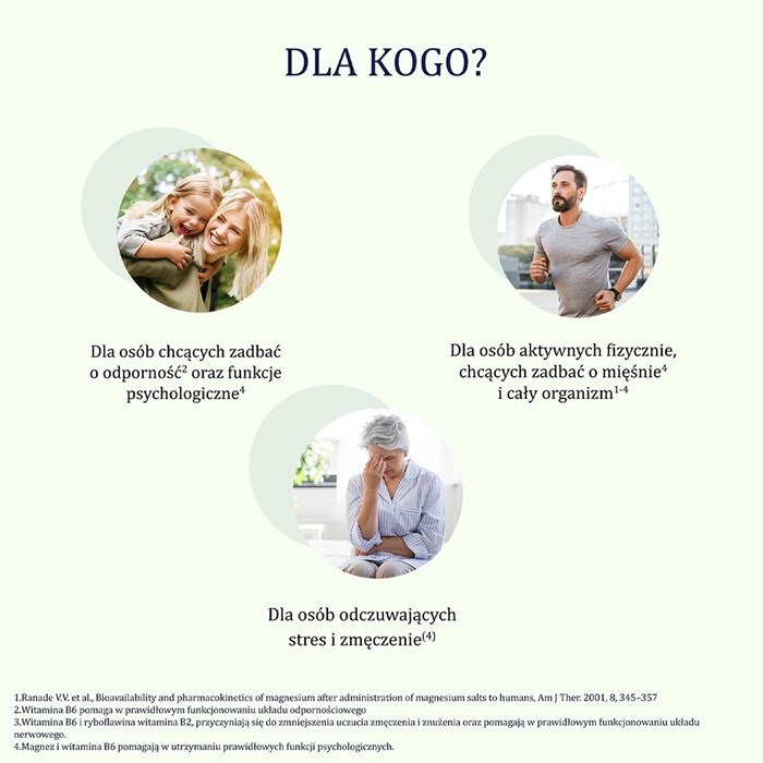 Naturell Magnez organiczny + witaminy B6 i B2 kapsułki, 100 szt.