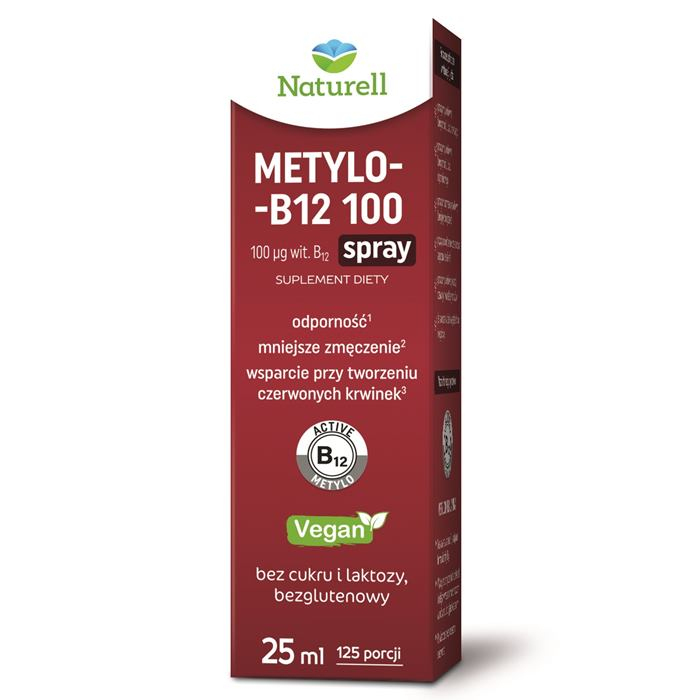 Naturell Metylo-B12 100 spray, 25 ml