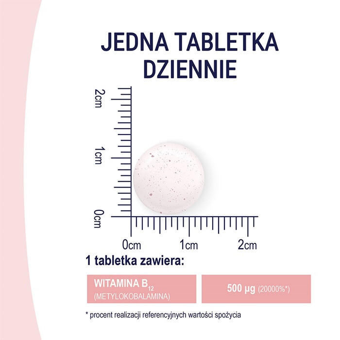Naturell Metylo-B12 500 mcg tabletki, 60 szt.