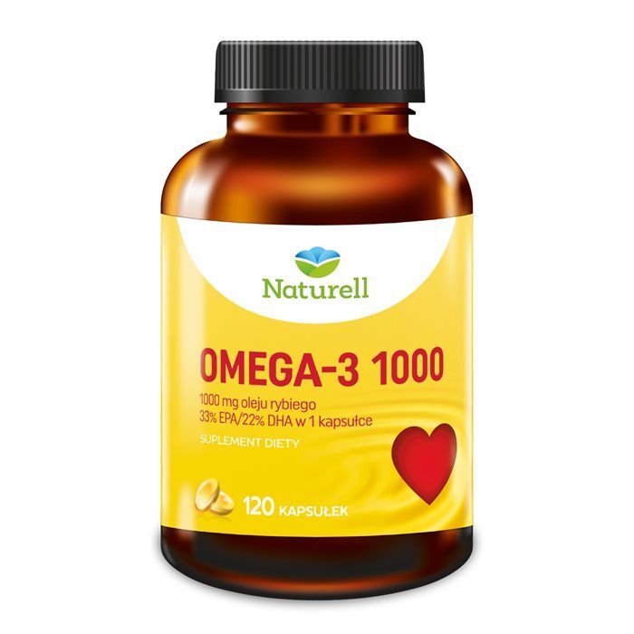 NATURELL Omega-3 1000 120 kapsułek