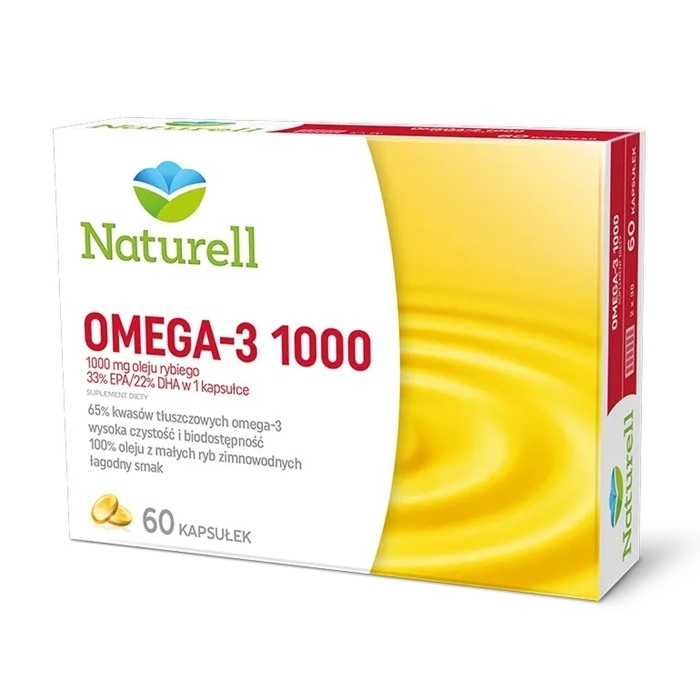 Naturell Omega-3 1000 kapsułki, 60 szt.