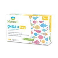 NATURELL Omega-3 Baby 40 kapsułek