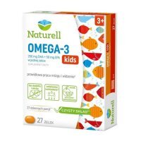 Naturell Omega-3 Kids żelki dla dzieci, 27 szt.