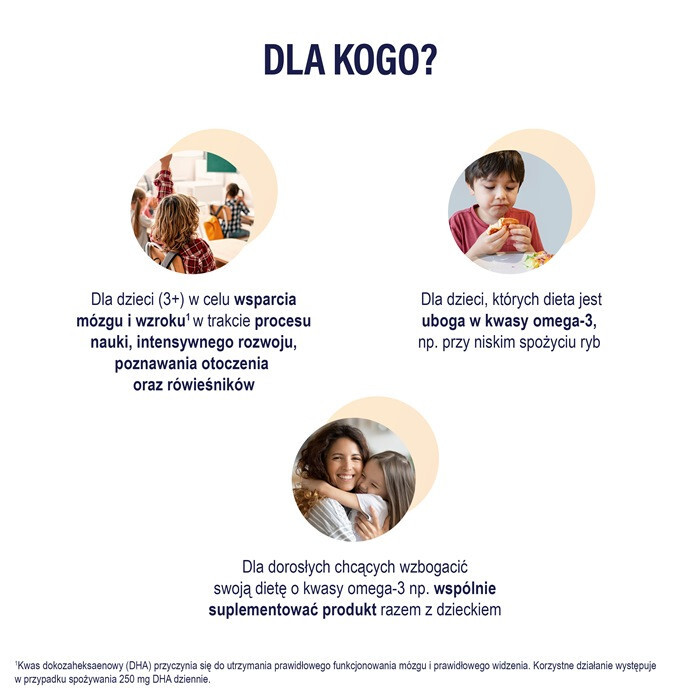 Naturell Omega-3 Uczeń płyn wspomagający koncentrację, 150 ml