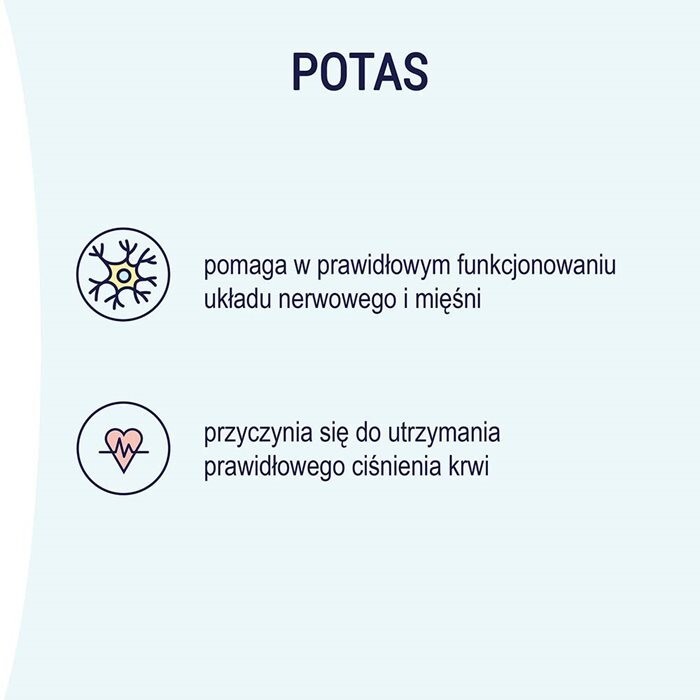 Naturell Potas organiczny tabletki, 100 szt.