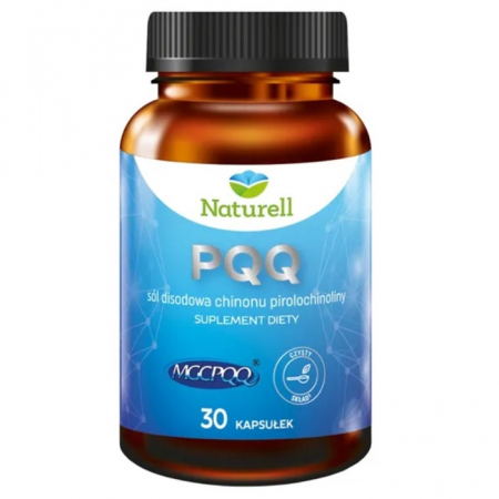 Naturell PQQ kapsułki na metabolizm i stres oksydacyjny, 30 szt.
