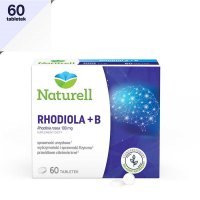 Naturell Rhodiola + B 60 tabletek