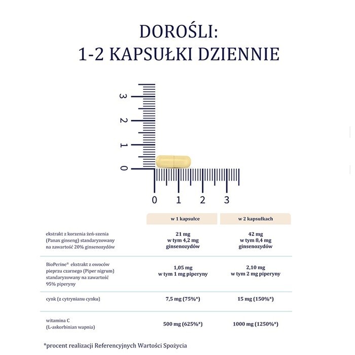 NATURELL Witamina C 1000+ 30 kapsułek