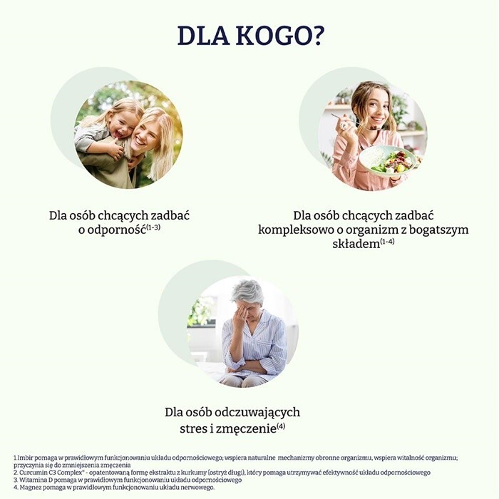 Naturell Witamina D 2000+ kapsułki z kurkumą i imbirem, 60 szt.