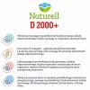 Naturell Witamina D 2000+ kapsułki z kurkumą i imbirem, 60 szt.