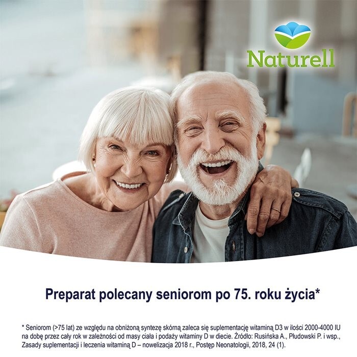 Naturell Witamina D3 4000 j.m 60 tabletek do ssania