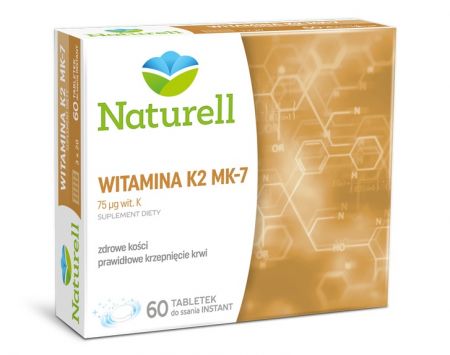 Naturell Witamina K2 MK7 60 tabletek do ssania