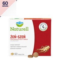 Naturell Żeń-szeń 100 mg tabletki, 60 szt.