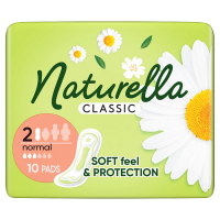 NATURELLA Classic Normal Camomile Podpaski 10 szt.