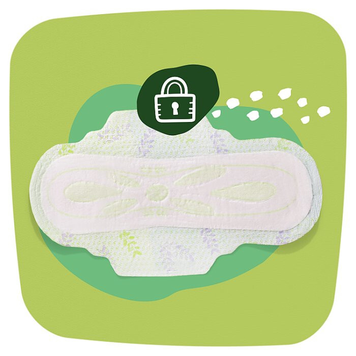 NATURELLA CLASSIC NORMAL CHAMOMILE Podpaski ze skrzydełkami 10 szt.