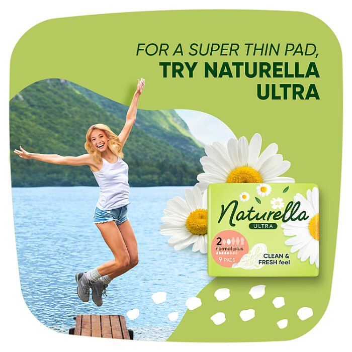 Naturella Classic Normal Camomile podpaski ze skrzydełkami, 18 szt.