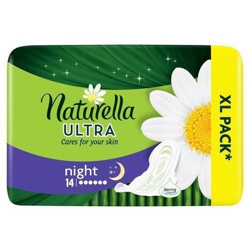 Naturella ultra Night Duo Podpaski ze skrzydełkami 14 szt.