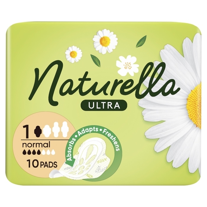 NATURELLA ULTRA NORMAL Podpaski ze skrzydełkami 10 szt.