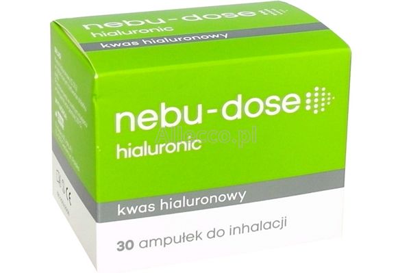 Nebu-Dose Hialuronic kwas hialuronowy do inhalacji ampułki 5 ml, 30 szt.