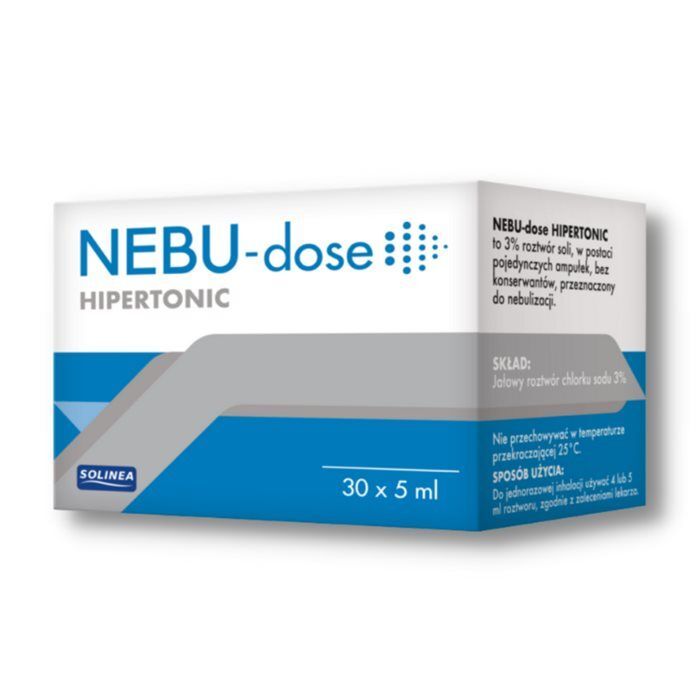 Nebu-Dose roztwór hipertoniczny do inhalacji 30 amp.