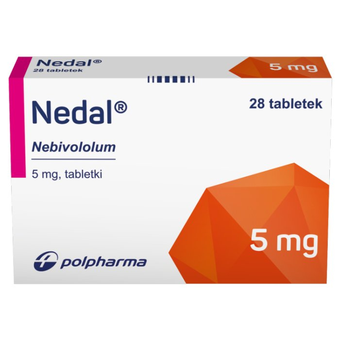 Nedal 5 mg 28 tabletek