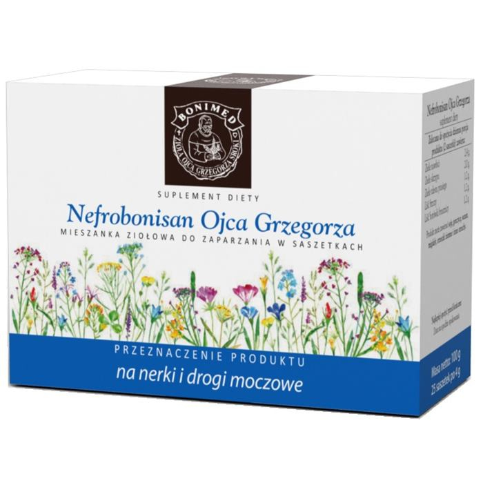 Nefrobonisan Ojca Grzegorza saszetki, 25 szt. po 4 g.