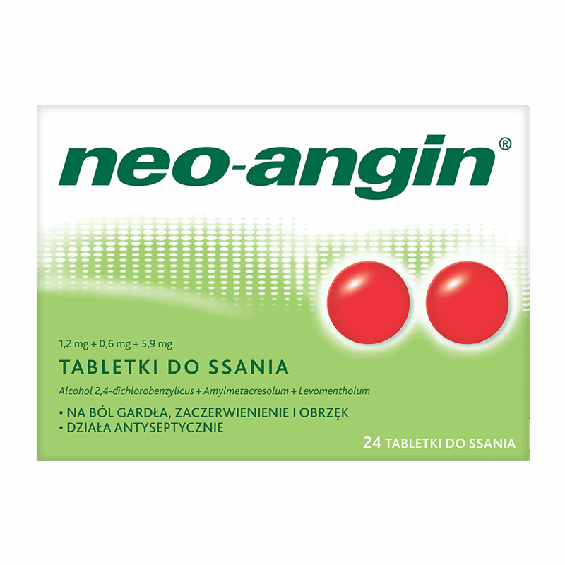 Neo-angin tabletki do ssania, 24 szt.