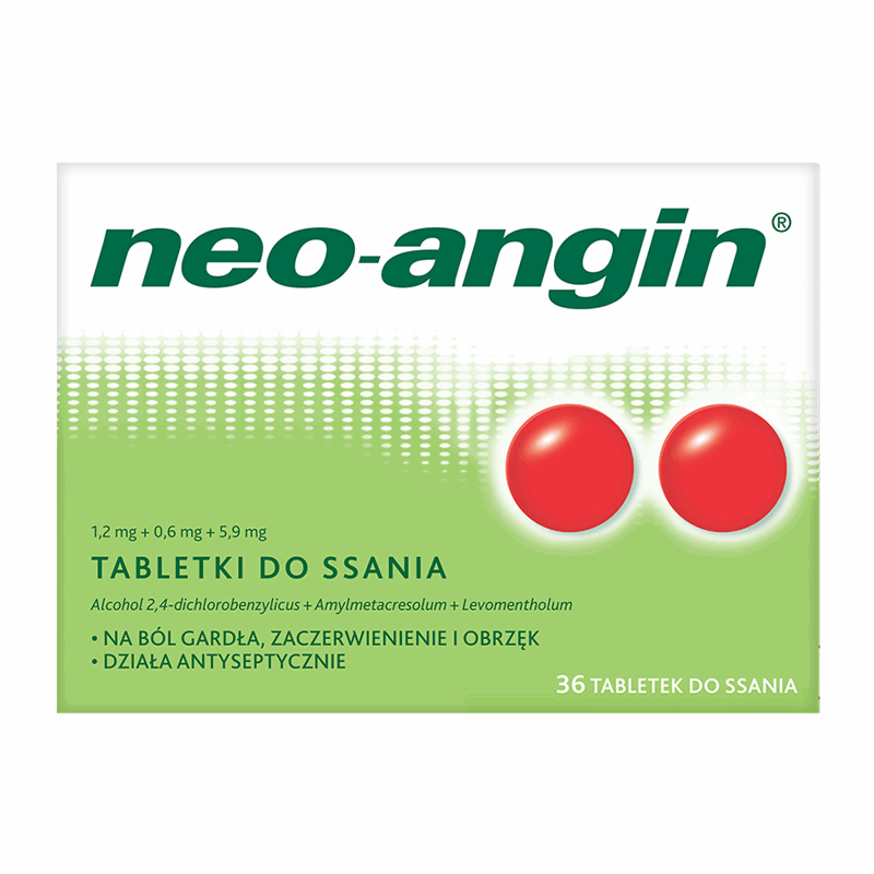 Neo-angin tabletki do ssania, 36 szt.