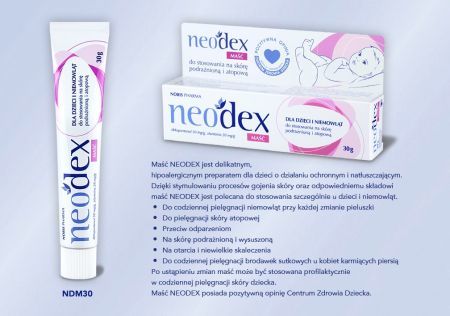 Neodex maść dla dzieci i niemowląt 30 g