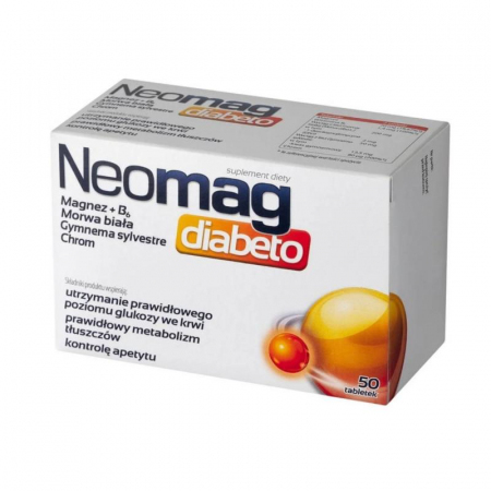 NeoMag Diabeto tabletki, 50 szt.