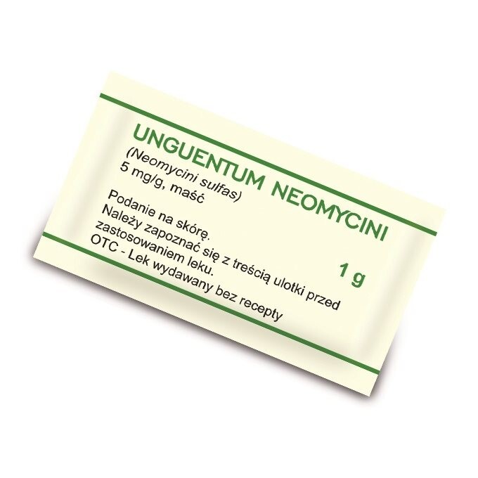 Neomycinum maść 10 sasz. po 1 g