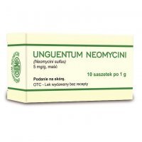 Neomycinum maść 10 sasz. po 1 g