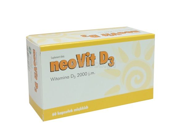 NeoVit D3 kapsułki, 60 szt.